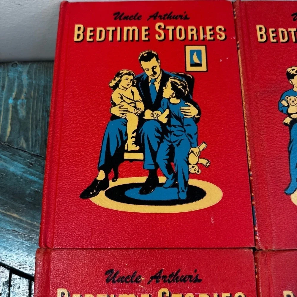 Uncle Arthur's Bedtime Stories, Vol. 1, 2, 3, 4 Vintage 1950s - Picture 6 of 16